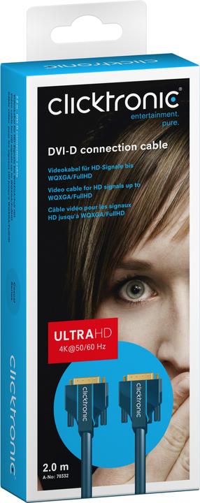Actual product image clicktronic Dvi — Dvi (2 m, DVI)