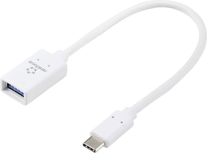 Produktbild Renkforce USB-C® Adapter (1x USB-C® 5Gbps - 1x USB 3.2 Gen 1 Buchse A (USB 3.0)) (0.20 m, USB 3.0, 15 W)