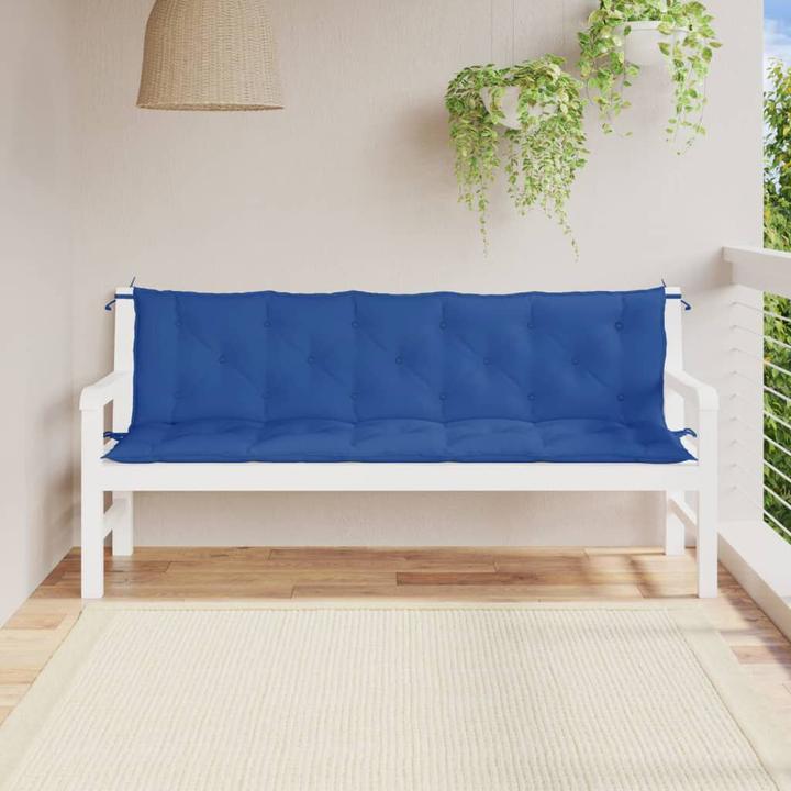 Produktbild VidaXL Gartenbank-Auflagen 2 Stk. O x ford-Gewebe (180 x 50 x 7 cm)