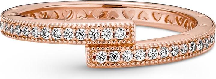 Produktbild Pandora Logo Sparkling Overlapping Ring (60)
