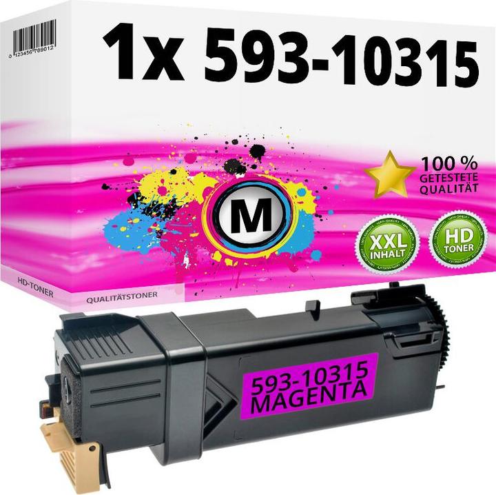 Produktbild Druckfuxx 1x XXL TONER PATRONE für DELL 2130CN 2135CN KASSETTE Kartusche 593-103
