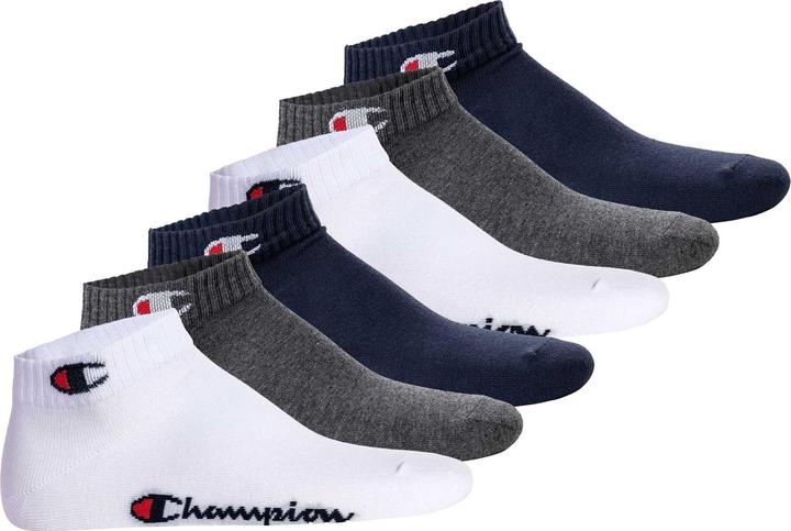 Champion Core Socks Quarter (6er Pack, 35 - 38)