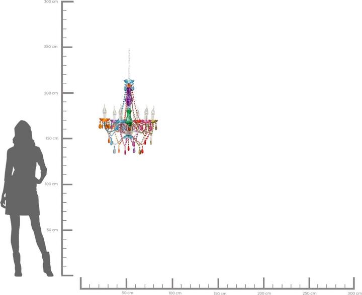 Image du produit Kare Design Starlight Rainbow 6-bras (E14)