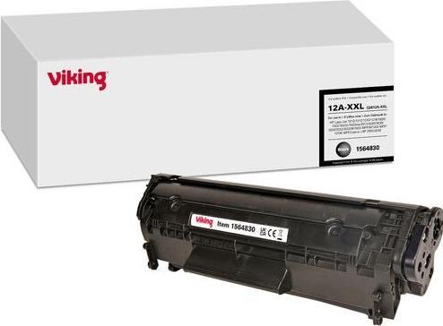 Produktbild Viking Tonerkartusche Kompatibel HP 12A Q2612A-XXL Schwarz (BK)