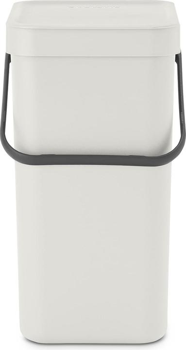 Image du produit Brabantia Poubelle de recyclage Sort & Go 12 l, gris clair (12 l)