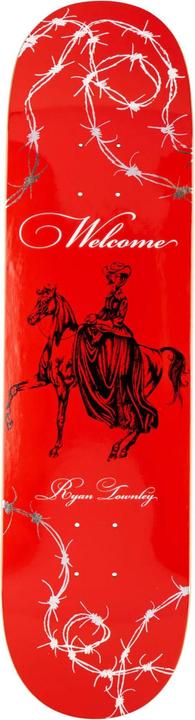 Actual product image Welcome Cowgirl on Popsicle (8.25")