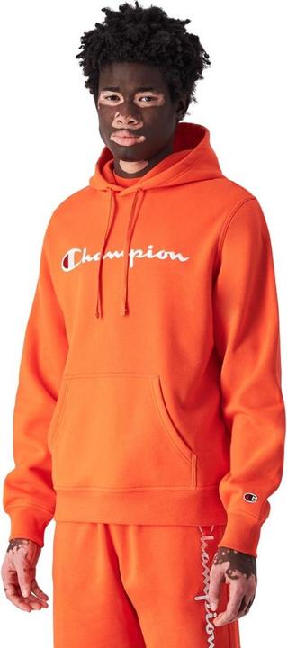 Champion Bluza męska Hooded pomarańczowa 220253 OS014 S (S)