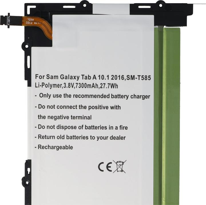 Produktbild AccuCell Akku Samsung Galaxy Tab A 10.1 M-T585, SM-T585C, SM-T585M