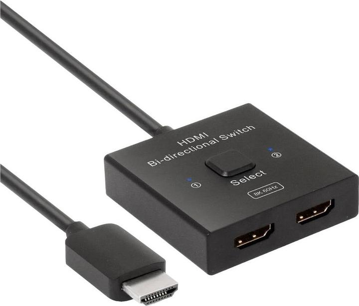 Club 3D Club3D Switch HDMI 2-in-1 bidirezionale 8K60Hz/4K120Hz UHD al dettaglio