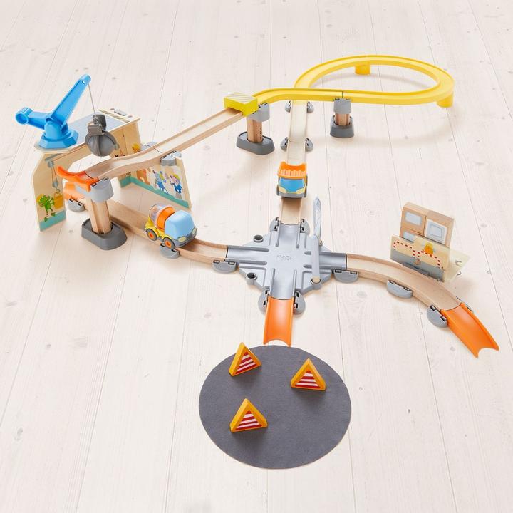 Produktbild Haba Kullerbü Spielbahn Grosse Baustelle **