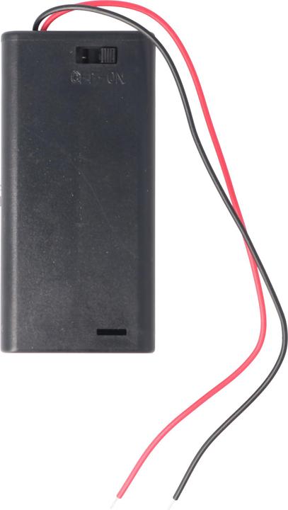 Actual product image XCell Batteriehalter für 2x Mignon AA LR6 Batterie mit An/Aus Schalter