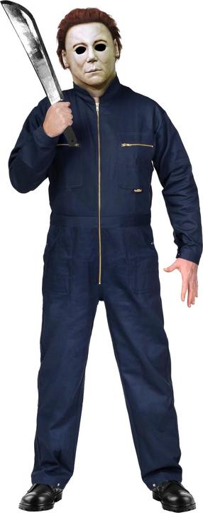 Produktbild Metamorph Halloween Michael Myers Kostüm mit original Maske, Messer und Blut (L)