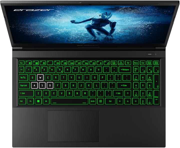 Actual product image Medion ERAZER Deputy P60 MD62588 NL QWERTY (15.60", Intel Core i7-12650H, 16 GB, 512 GB, Eng. Int.)