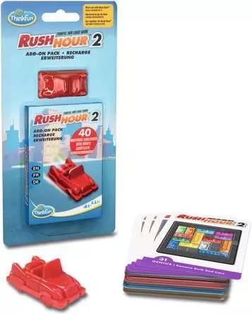 Produktbild Ravensburger ThinkFun - 76614 - Rush Hour 2 - Erweiterung für das original Rush Hour. Mit neuen (Französisch, Deutsch, Englisch)