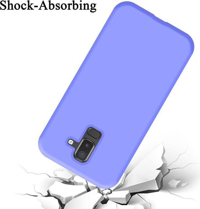Productafbeelding Cadorabo TPU Liquid Silicone Case Cover (Samsung Galaxy J8 (2018))