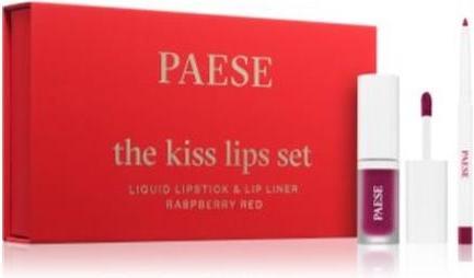 Actual product image Paese The Kiss Lips Set Raspberry Red - 3 Ml (Raspberry red)