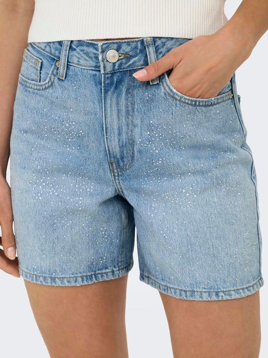 Actual product image Only ONLJOSE Hohe Taille Normal geschnitten Jeans-Shorts Jeans-Shorts (XS)