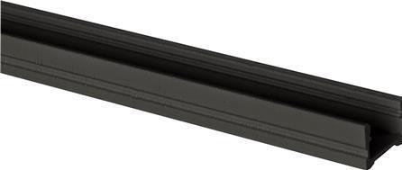 Actual product image Csdk SL Aluminium profile Art low 2m black lacquered low U-profile for indoor and outdoor lighting, Max