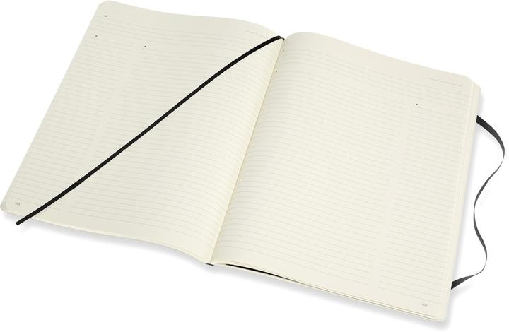 Produktbild Moleskine Professionelles Notizbuch XXL, Soft Cover, Schwarz (Liniert, Weicher Einband)