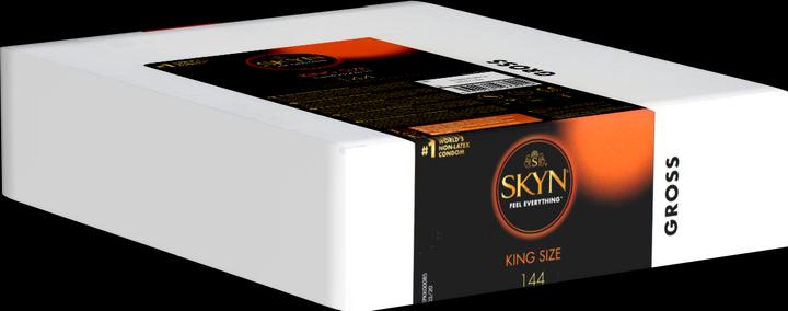 Produktbild Skyn «King Size» 144 grosse, latexfreie Kondome aus Sensoprène™ (144 Stk.)