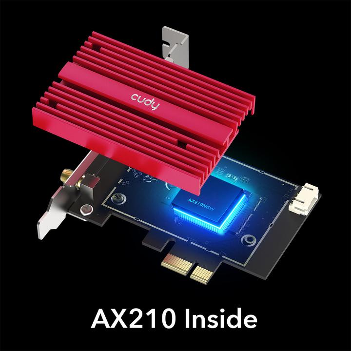 Produktbild Cudy WE4000 network card Internal WLAN / Bluetooth (Mini PCI Express)