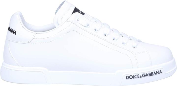 Dolce & Gabbana portofino sneakers in white leather