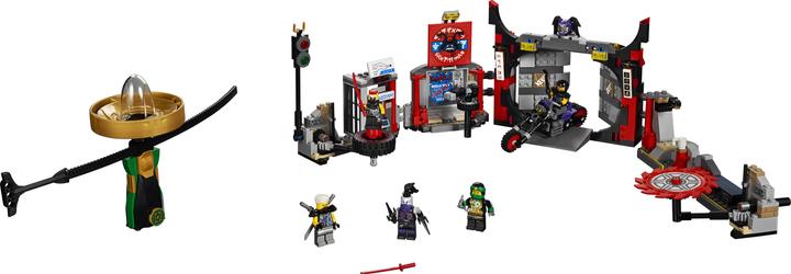 Actual product image LEGO Headquarters of the motorcyclists (70640, LEGO Ninjago)