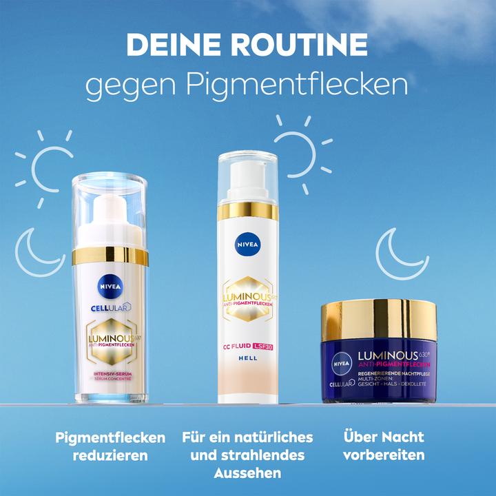 Produktbild NIVEA Cellular Luminous630 3-in-1 CC Fluid Light LSF30 (Hell)