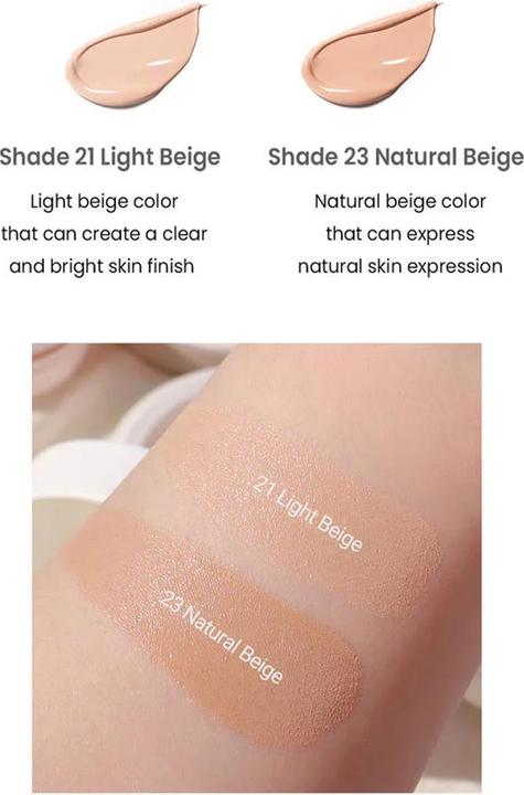 Actual product image Heimish Artless Perfect (21 Light Beige)