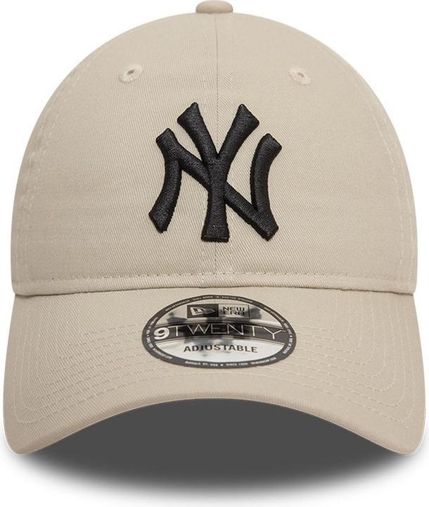 Actual product image New Era 9Twenty Casual Cap - New York Yankees Stone Beige
