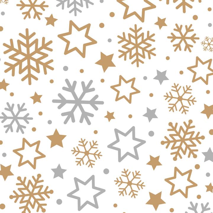 Image du produit Decora White Christmas (Pochette cadeau, 20 x)