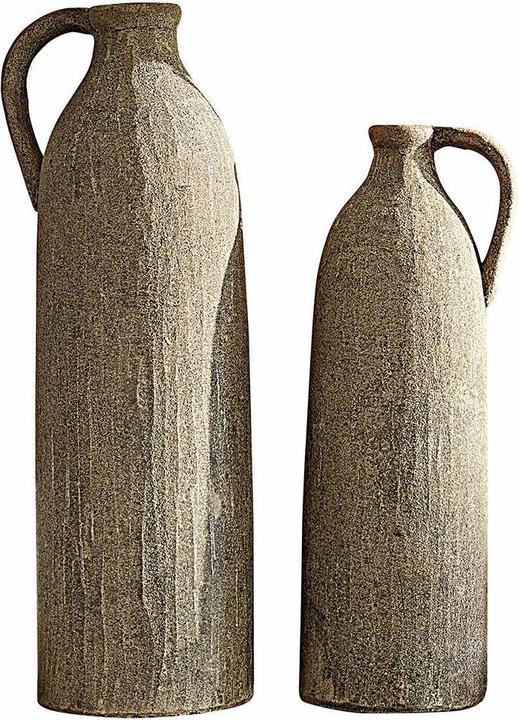 Actual product image Loberon Vase 2er Set Kalidaan terrakotta (2 x, 50 x 15 cm)