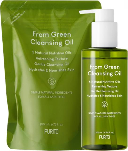 Actual product image Purito SEOUL - From Green Cleansing Oil - Refill (Oils, 400 ml)