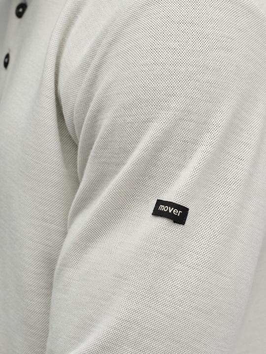 Actual product image Mover Plastic Free Sportswear Long Sleeve Merino Polo (M)