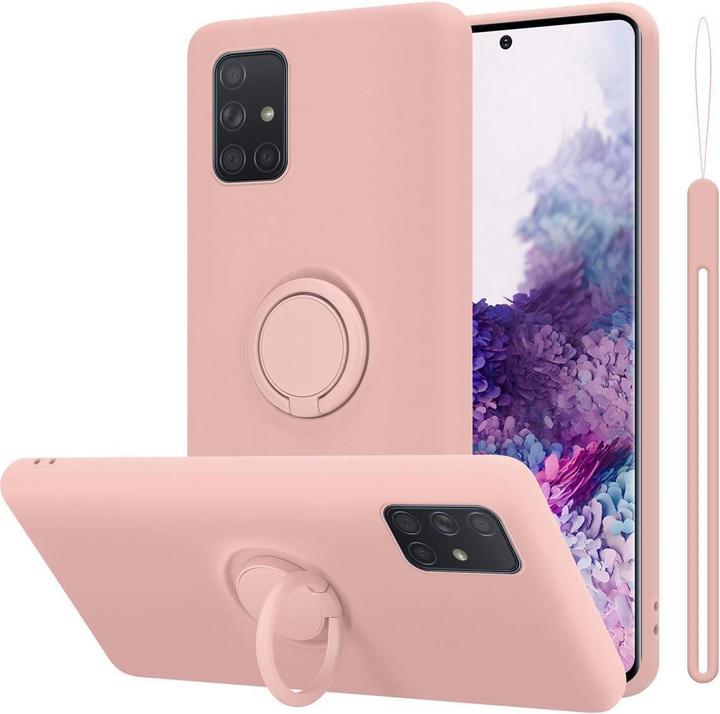 Image du produit Cadorabo Coque TPU Liquid Ring Silicone Case (Samsung Galaxy A71)