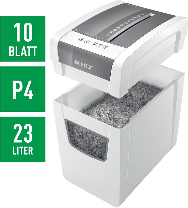 Actual product image Leitz IQ Home Office Slim P-4 (Particle cut)