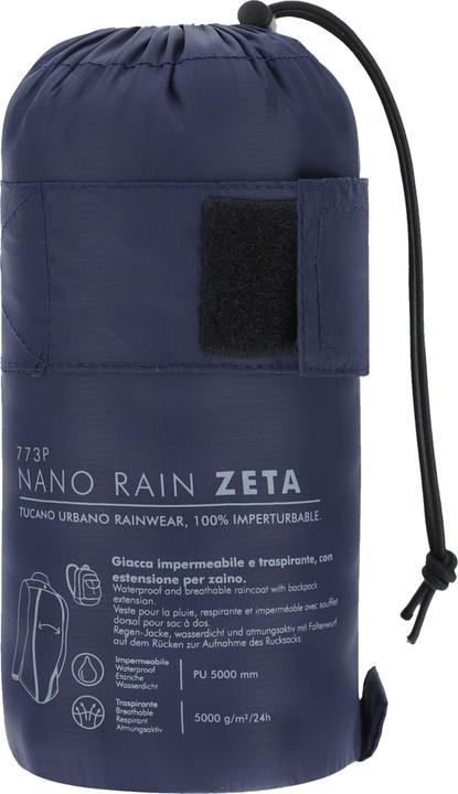 Produktbild Tucano Urbano TU Nano Regenjacke Zeta Unisex blau XXL (XXL)