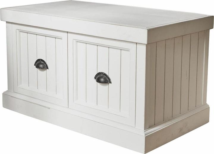 Produktbild Loberon Bank Quarndon weiss (80 cm)