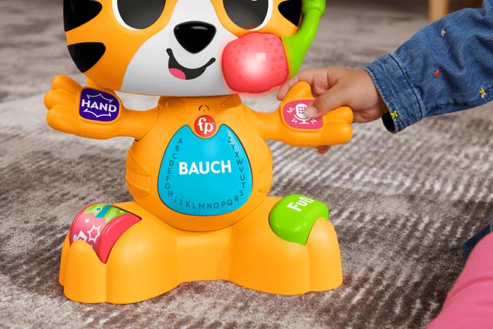 Actual product image Fisher-Price Beat Bande Learn & Dance Tiger Justin (D) (German)