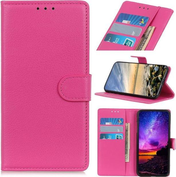Actual product image MU Classic Litchi Leather Bookcover Series (Samsung Galaxy A03s)