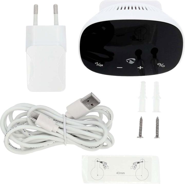 Image du produit Nedis SmartLife Luftqualitätsmonitor Wi-Fi | inkl. Display | Kohlendioxid (CO2) / Luftfeuchtigkeit /