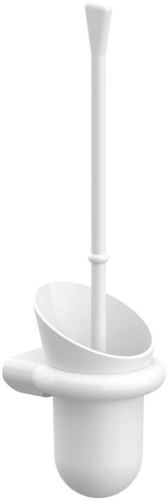 Produktbild Normbau WC-Bürstengarnitur Nylon Care 512x148x135mm, weiss