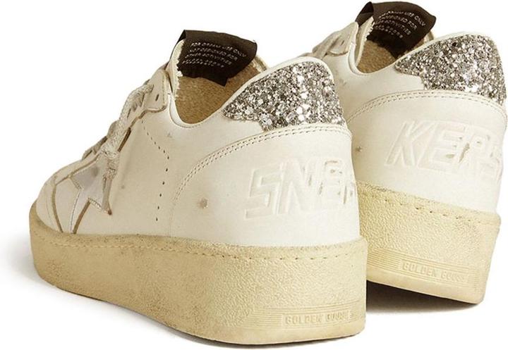Immagine prodotto Golden Goose ballstar sneakers in leather color white and silver (38)