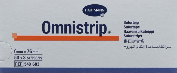 Produktbild IVF Hartmann Wundnahtstreifen 6x76mm (150 x)