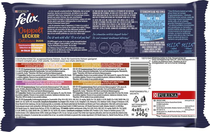 Produktbild Felix Gelee Fleisch (Adult, 4 Stk., 85 g)