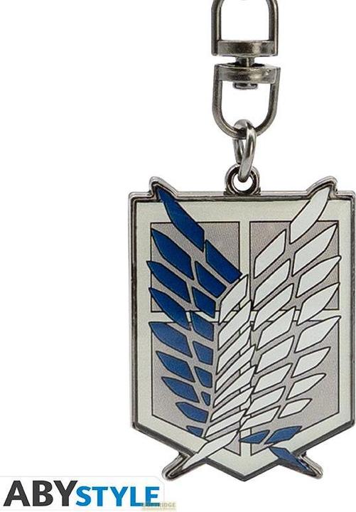 ABYstyle Attack on Titan Keychain: Scouts 6cm