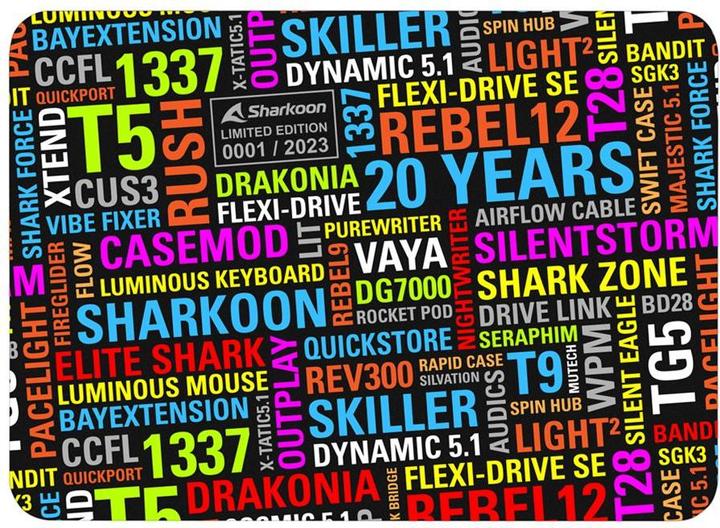 Produktbild Sharkoon 20 Years Mouse Mat