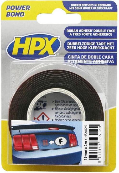 Produktbild HPX Doppelseitiges Klebeband (19 mm)