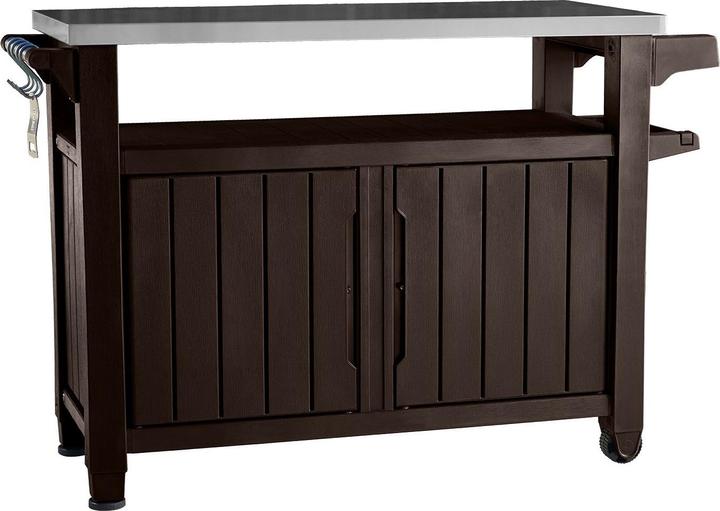 Actual product image No Name Keter Stół Grilowy Blat Ze Stali Nierdzewnej Unity XL 270l Brąz