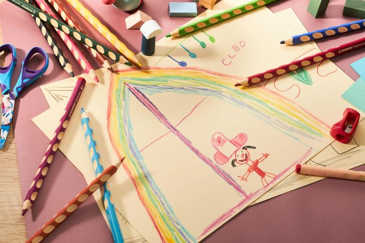 Produktbild STABILO Easycolors L, 12er Etui (Mehrfarbig, 12 x)
